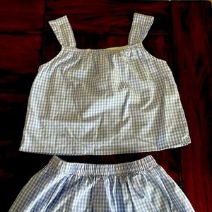 Gap Girls Top and Skirt